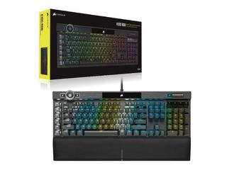 Corsair Wired Optical - Mechanical Gaming Keyboard K100 RGB OPX Switch - US Layout - Black - CH-912A01A-NA