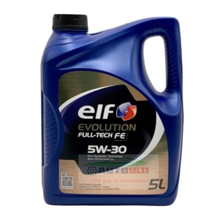 ΛΑΔΙ ΚΙΝΗΤΗΡΑ ELF EVOLUTION FULL-TECH FE 5W-30 5L