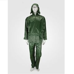 Αδιάβροχο Κοστούμι PVC Με Kουκούλα Πράσινο Rain Plus Galaxy - 504