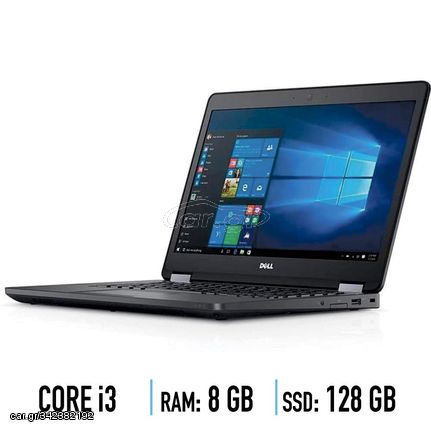 Dell Latitude 5470 - Μεταχειρισμένο laptop - Core i3 - 8gb ram - 128gb ssd | |