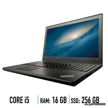 Lenovo ThinkPad T550 (Δώρο εξωτερική WebCamera) - Μεταχειρισμένο laptop - Core i5 - 16gb ram - 256gb ssd | |