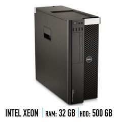 Dell	Precision T5600 - Μεταχειρισμένο pc - Core xeon E5 - 32gb ram - 500gb hdd | |