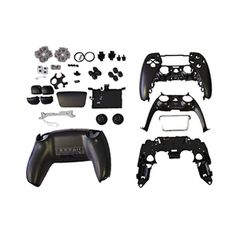 Full Housing Case για PS5 Controller Dualsense BDM-030 Black