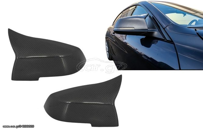 ΚΑΠΑΚΙΑ ΚΑΘΡΕΦΤΗ BMW 1/2/3/4 Series Real Carbon Fiber