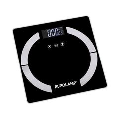 Eurolamp Ψηφιακή Ζυγαριά σε Μαύρο χρώμα 300-70037 *