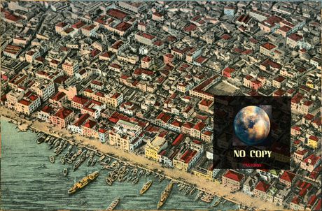 Καρτποσταλ (1916) Θεσσαλονίκη - Αεροφωτογραφία - Salonica (ιταλική έκδοση)