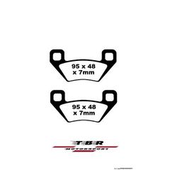 ΤΑΚΑΚΙ BRAKE PADS TBR611 KYMCO ATV MXU 400 A40000 2008-2011