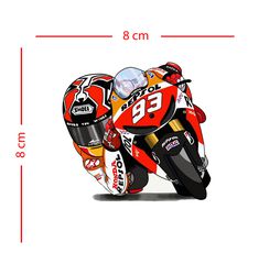 Αυτοκόλλητο Marquez Repsol