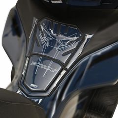 GPK tank pad 3D για Honda PCX 125 / 150 2021-2024 μπλε-λευκό-μαύρο