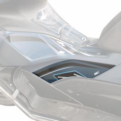 GPK σετ 3D πλαϊνά αυτοκόλλητα μαρσπιέ Honda PCX 125 2021-2024 μαύρο-μπλε