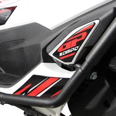 GPK σετ πλευρικά αυτοκόλλητα Honda PCX125 2021-2024 μαύρο-κόκκινο