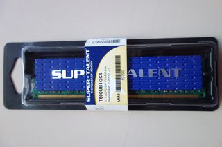 ΜΝΗΜΗ RAM Σταθερού Υπολογιστή DDR2 800MHz με Ενσωματωμένη Ψύκτρα Αλουμινίου Μπλε Χρώματος