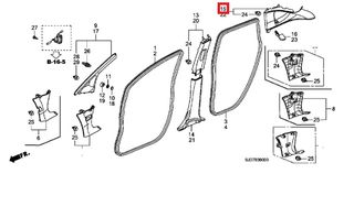 ΚΑΛΥΜΜΑ ΚΟΛΩΝΑΣ ΠΙΣΩ ΔΕΞΙΑ HONDA FR-V (84131SJDN81ZA)-thumb-3