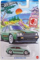 Mattel Hot Wheels(R) J-Imports Series - 81 Toyota Starlet KP61 Vehicle (HRT02)