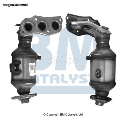 BM CATALYSTS ΚΑΤΑΛΥΤΗΣ Citroen C1 1,0 50 KW 68 HP 998 cc Peugeot 107 Toyota Aygo 1,1 50 KW 998ccm