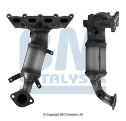 BM CATALYSTS ΚΑΤΑΛΥΤΗΣ Alfa Romeo MiTo 1.4 57/58 KW Fiat Doblo from Bj, 2009 1.4 70 KW EURO 5