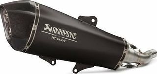 AKRAPOVIC SLIP-ON ΜΑΥΡΗ XMAX 400 18'-