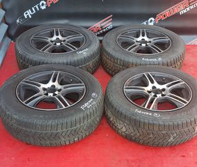 SUBARU FORESTER 2009-2013 ΖΑΝΤΟΛΑΣΤΙΧΑ ΑΛΟΥΜΙΝΙΟΥ 4ΑΔΑ 16'' 215x65x16 (ΜΕ ΛΑΣΤΙΧΟ 38η ΕΒΔΟΜΑΔΑ ΤΟΥ 2021)  Α2*