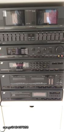 SANSUI rack SYSTEM B3000  7 Τεμαχίων (7 Hi-Fi Components) χωρίς τα ηχεία