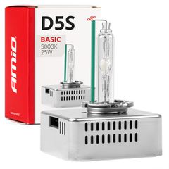 D5S 12V 5.000k 25W ΑΝΤΑΛΛΑΚΤΙΚΗ ΛΑΜΠΑ BASIC AMIO - 1 Τεμ.