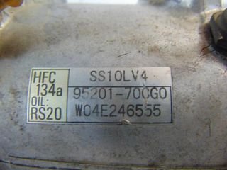 Κομπρεσέρ Air Condition  SUZUKI GRAND VITARA (1998-2005)  95201-70CG0   SSL0LV4