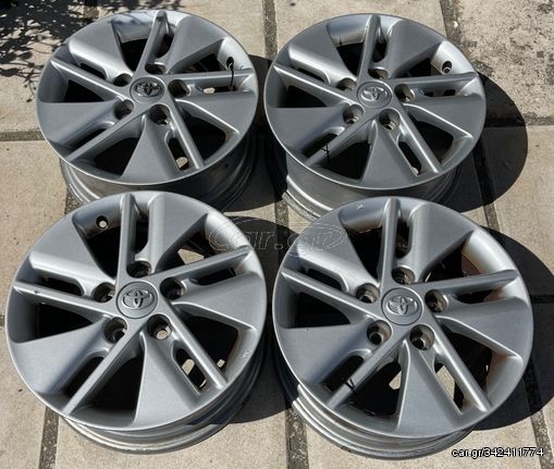 TOYOTA AURIS ΓΝΗΣΙΕΣ ΖΑΝΤΕΣ ΑΛΟΥΜΙΝΙΟΥ 2013-2020