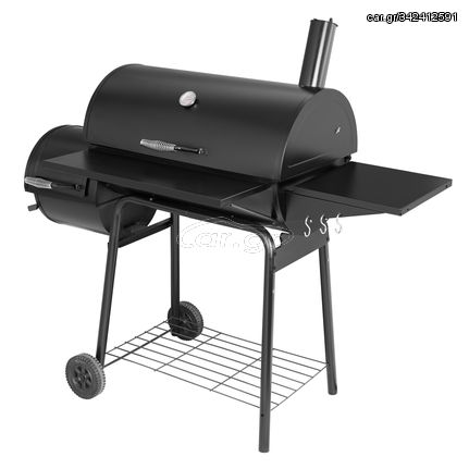 BBQ Ψησταριά Κάρβουνου κλειστού τύπου THERMOGATZ KRV-SMOKER 18 με πλαϊνό θάλαμο ψησίματος ( 07.700.192 )