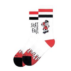 American Socks Skate Fast Mid High Socks  - AS283