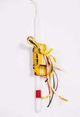 ΛΑΜΠΑΔΑ Αυτοκινητάκι Κίτρινο ΜΕΤΑΛΛΙΚΟ