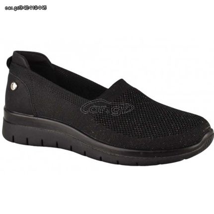 Amarpies Γυναικεία Ανατομικά Sneaker Slip On AMD26331 Μαύρο