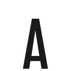 ΑΥΤΟΚΟΛΛΗΤΟ ΓΡΑΜΜΑ ΠΙΝΑΚΙΔΩΝ 60x30mm "A"
