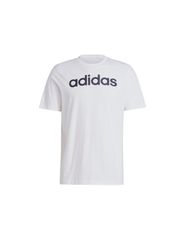 adidas Essentials Single Jersey Linear Embroidered Logo Tee M IC9276