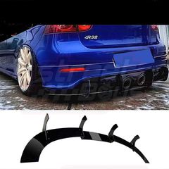 VW GOLF 5 R32 REAR BUMPER SPOILER DIFFUSER-thumb-3