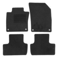 Πατάκια δαπέδου μοκέτας Standard μαύρα για Volvo XC60 (II) (χωρίς σήμα) 4τμχ