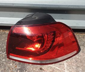 VW GOLF VI  GTI-R LINE 2008-2013 ΦΑΝΑΡΙ ΠΙΣΩ ΔΕΞΙ LED ΓΝΗΣΙΟ ΜΕΤΑΧΕΙΡΙΣΜΕΝΟ