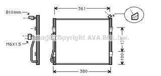 (ACHON0105A) CIVIC 91-93 12MM8MM