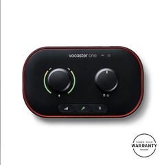 FOCUSRITE VOCASTER ONE PODCAST USB AUDIO CARD 1 MIC - LINE IN/2 - OUT - FOCUSRITE