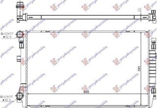 Ψυγείο Νερού 1.0-1.2-1.4 TSI-TFSI-1.6-2.0 TDI (64.8x41) Audi A3 3θυρο/Sportback 2012-2016