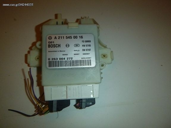 MERCEDES W211 E220 E200 E220 E280 E320 E270 A2115450016 0263004272 BOSCH PARKING PDC CONTROL MODULE ΕΓΚΕΦΑΛΟΣ