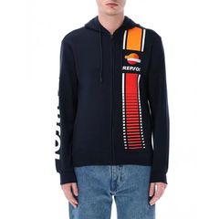 ΖΑΚΕΤΑ HOODIE MAN REPSOL AND STRIPES 2428501 | REPSOL RACING