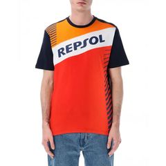 ΜΠΛΟΥΖΑ MAN T-SHIRT REPSOL ON WHITE INSERT 2438503 | REPSOL RACING