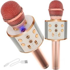 Karaoke microphone - light pink Izoxis 22190