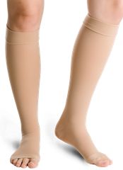 Θεραπευτική κάλτσα κάτω γόνατος διαβαθμισμένης συμπίεσης Varisan Top Class II μπεζ normale