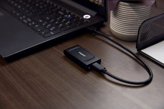 Εξωτερικός SSD 2TB Kingston XS1000 USB-C  1.8" Μαύρο