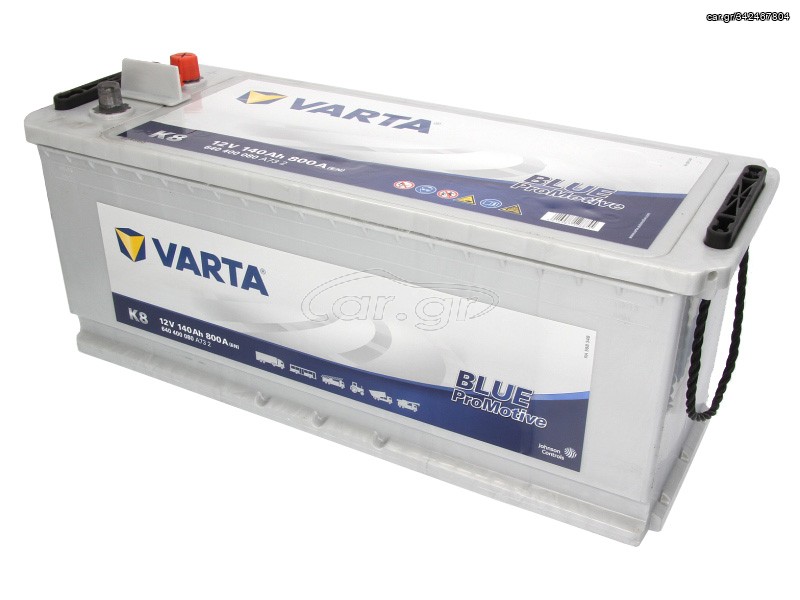 ΜΠΑΤΑΡΙΑ  VARTA BLUELINE  K8 (140Ah/800A) 513X189x223mm   640400080A732