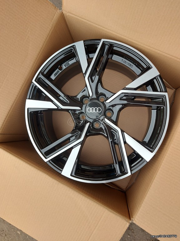 AUDI EW16-THOTH 7.5X17 5X100 ET 36 CB  BLACK POLISH
