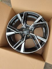 AUDI EW16-THOTH 7.5X17 5X100 ET 36 CB  BLACK POLISH-thumb-1