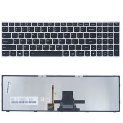 Πληκτρολόγιο - Laptop Keyboard για Lenovo G50-45 - Model/Type : 80E3 T6G1-US 25214785 PK130TH2A00 9Z.NB4SN.001 NSK-BQ0SN US Backlight Silver ( Κωδ.40056USBACKLITSILVER )