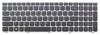 Πληκτρολόγιο Ελληνικό - Greek Laptop Keyboard για Lenovo G50-45 - Model/Type : 80E3 T6G1-US 25214785 PK130TH2A00 9Z.NB4SN.001 NSK-BQ0SN GR Silver ( Κωδ.40056GRSILVER )