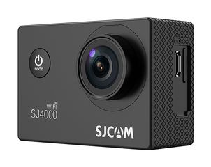 SJCAM action camera SJ4000-WIFI, 2" LCD, 4K, 12MP, αδιάβροχη, μαύρη